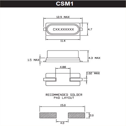 CSM1Z-A5B2C5-60-24.0D18,24MHz,±50ppm,18pF,HC-49S
