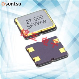 Suntsu晶振,贴片晶振,SXT754晶振,无源谐振器