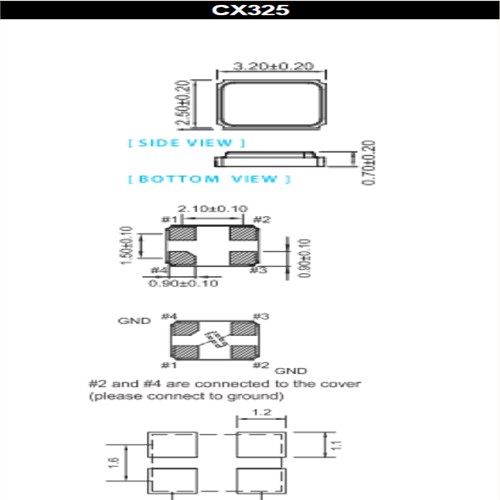 Cardinal晶振,贴片晶振,CX325晶振,石英晶振