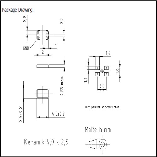 KVG物联网晶振,XMP-9135-1A-16pF-27MHz,车载导航晶振