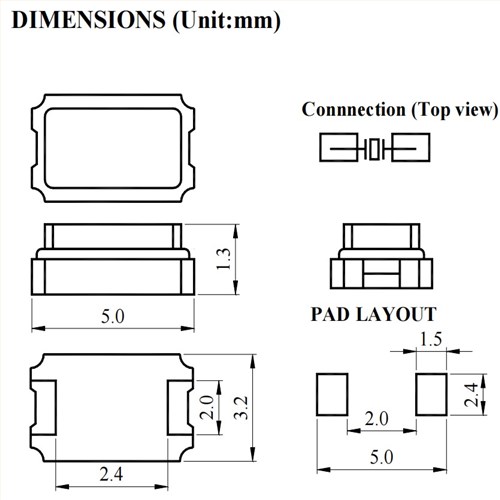 QCM20-21AF18pF-35.000MHz,5032mm,35MHz,QVS品牌