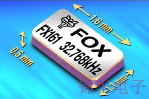 适合便携产品应用的FOX高性能紧凑型SMD晶振