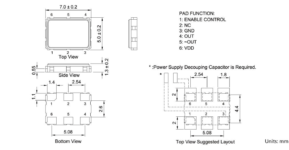 TXC BE.7_5 LVDS