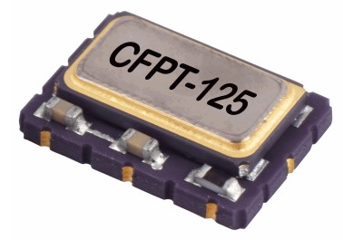 IQD压控温补晶振,10.0MHz CFPT-125,低相位噪声6G晶振