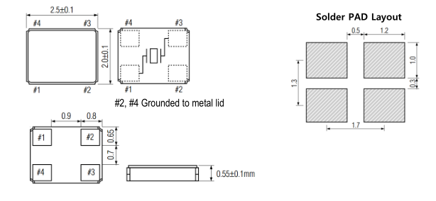 SHINSUNG进口晶振,SX-22-20-20D3-48.000MHz-12pF,局域网6G晶振