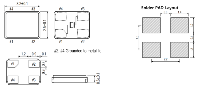 SHINSUNG石英晶体,SX-32-15-20HZ-33.000MHz-16pF,数字视频6G晶振