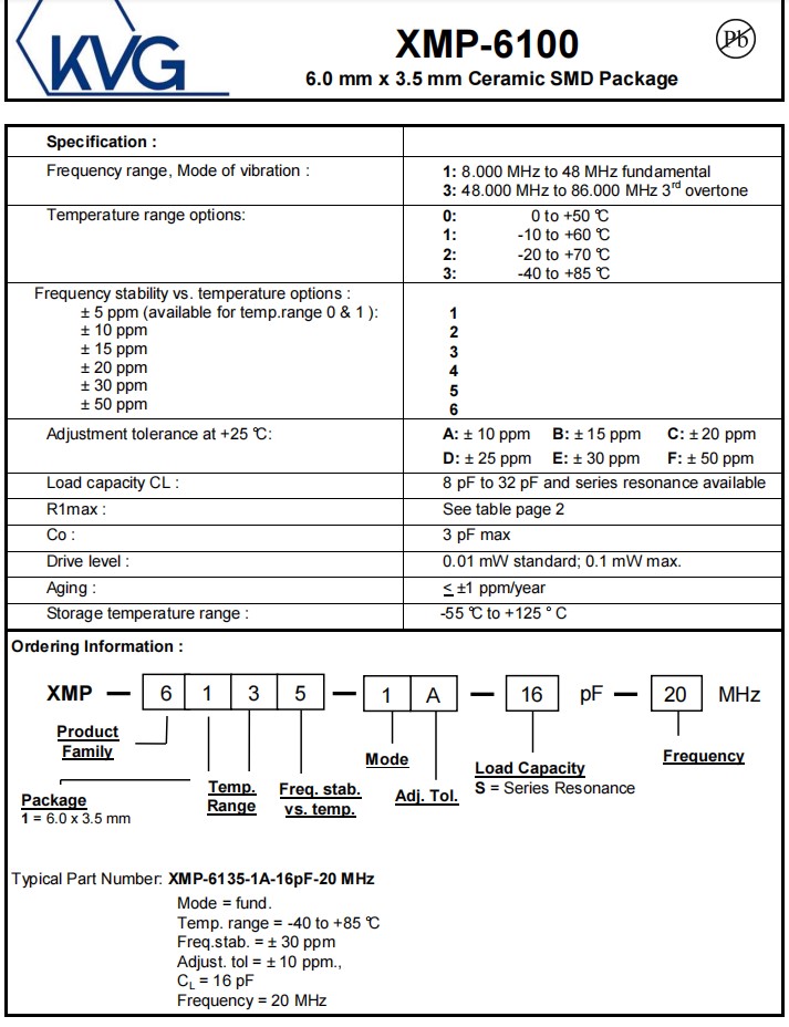 XMP-6100-1